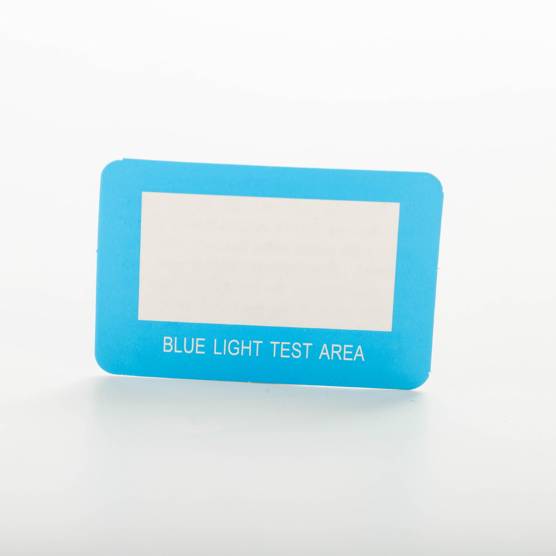 Anti-blue light test card paper anti-blue light glasses lens test card manufacturers wholesale glasses Accessories Wholesale