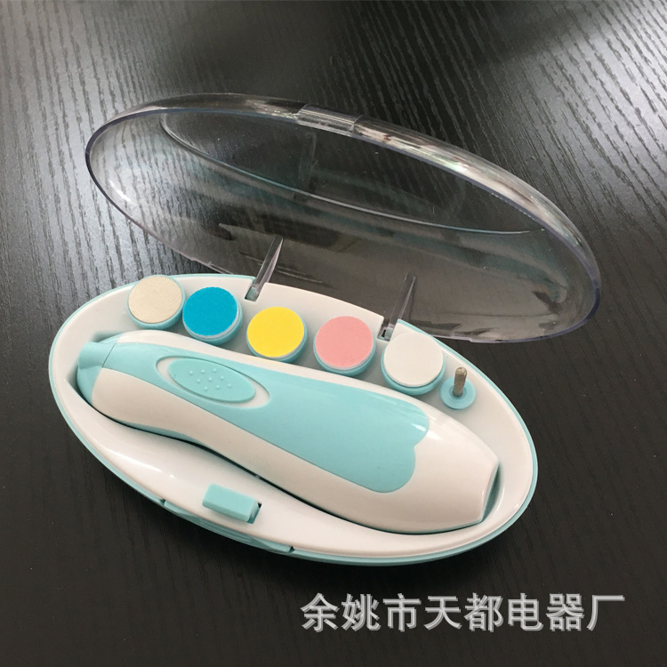 Многофункциональная электрическая шлифовальная машинка для детей против царапин детские ножницы для ногтей набор для полировки ногтей для новорожденных