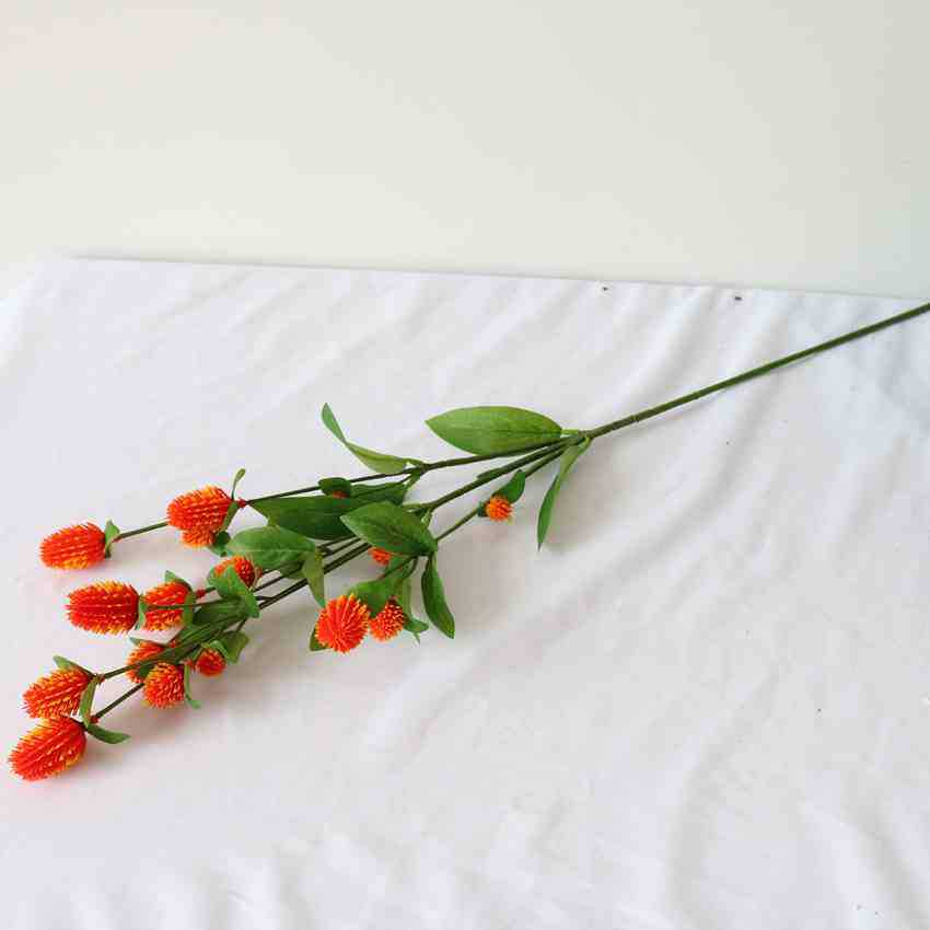 Multi-head sea holly Thorn celery simulation plastic bouquet artificial flower wedding home decoration fake flower