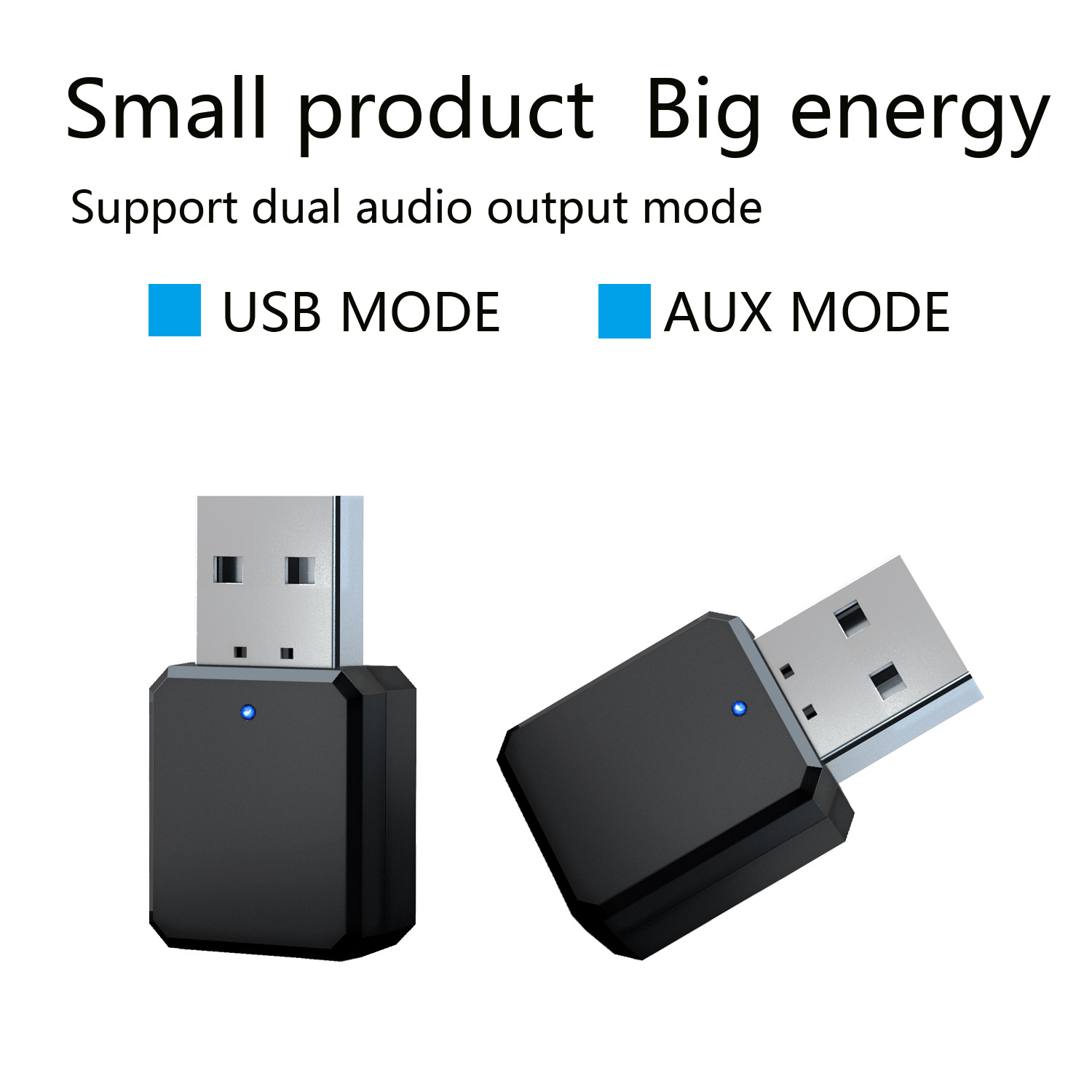 kn318 Bluetooth audio receiver dual output AUX USB Stereo car hands-free call factory direct sales