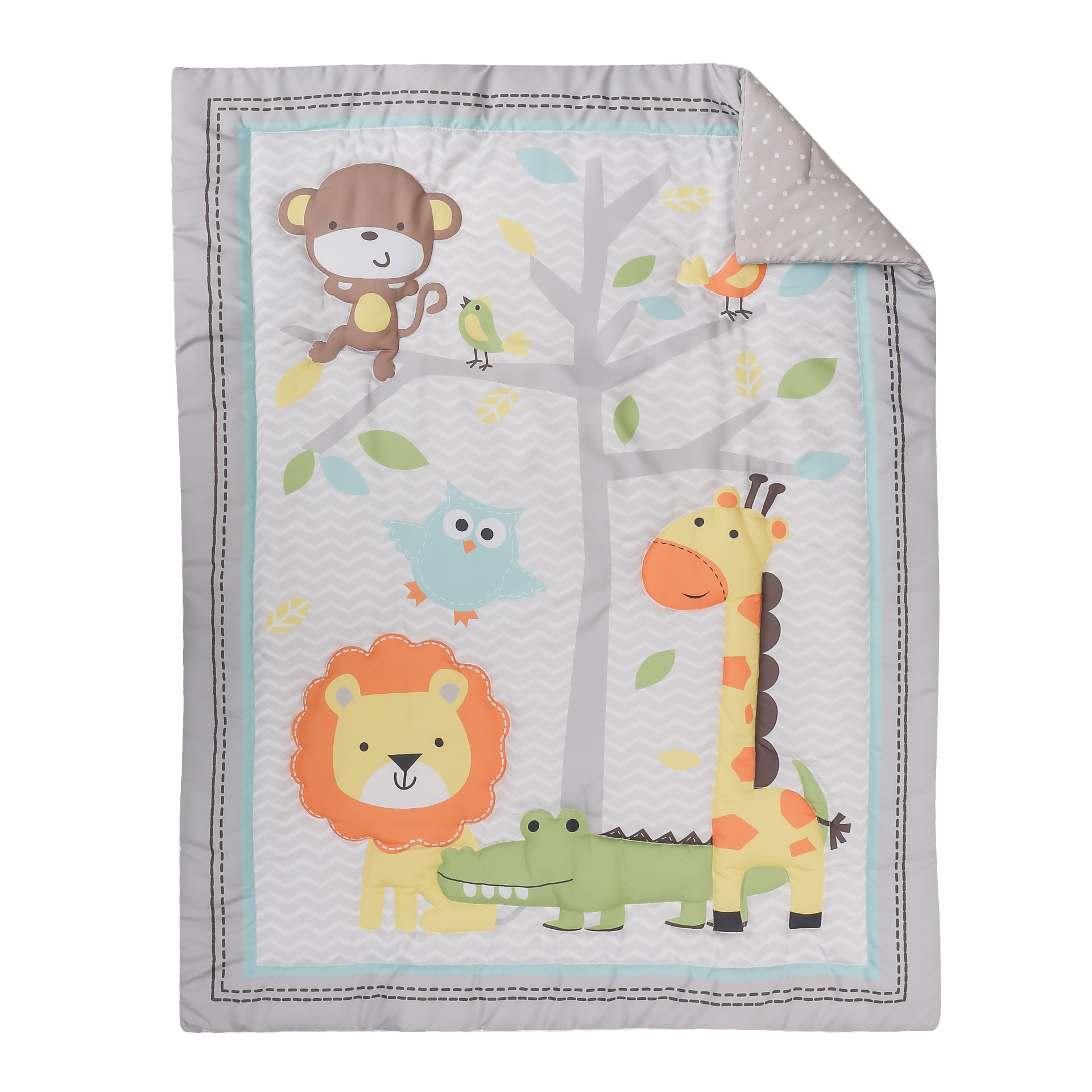 Factory direct newborn suit children's bed cover bed skirt diaper bag blanket window bedding set