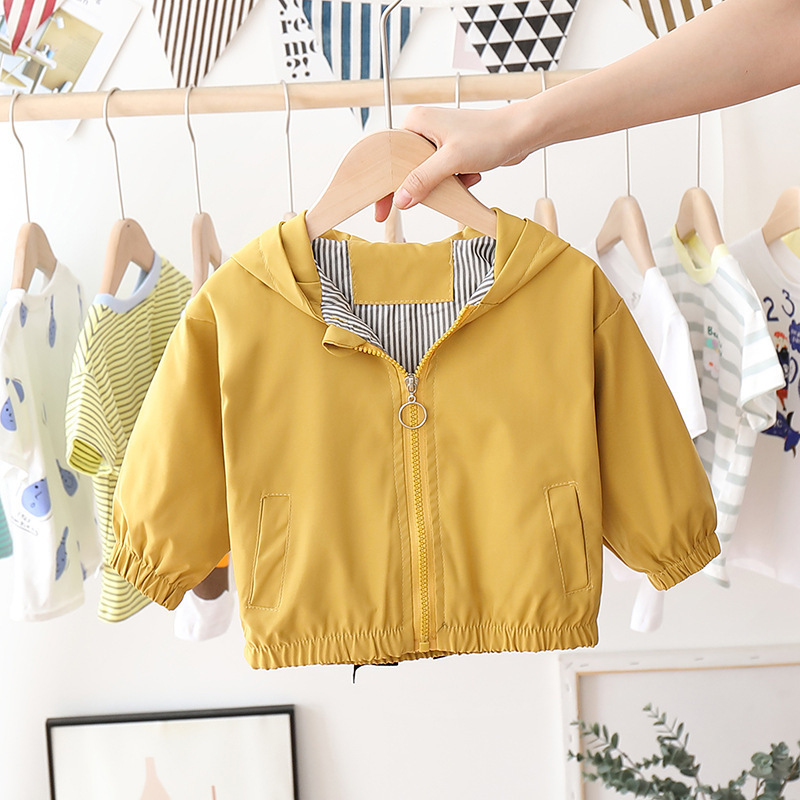 2020 new boys and girls coat spring and autumn fashionable children's Korean-style spring jacket baby clothes fashion