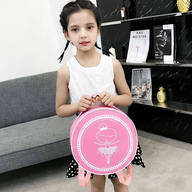 Dance bag children's shoulder dance storage backpack Latin ballet schoolbag printing factory direct dancing bag LOGO