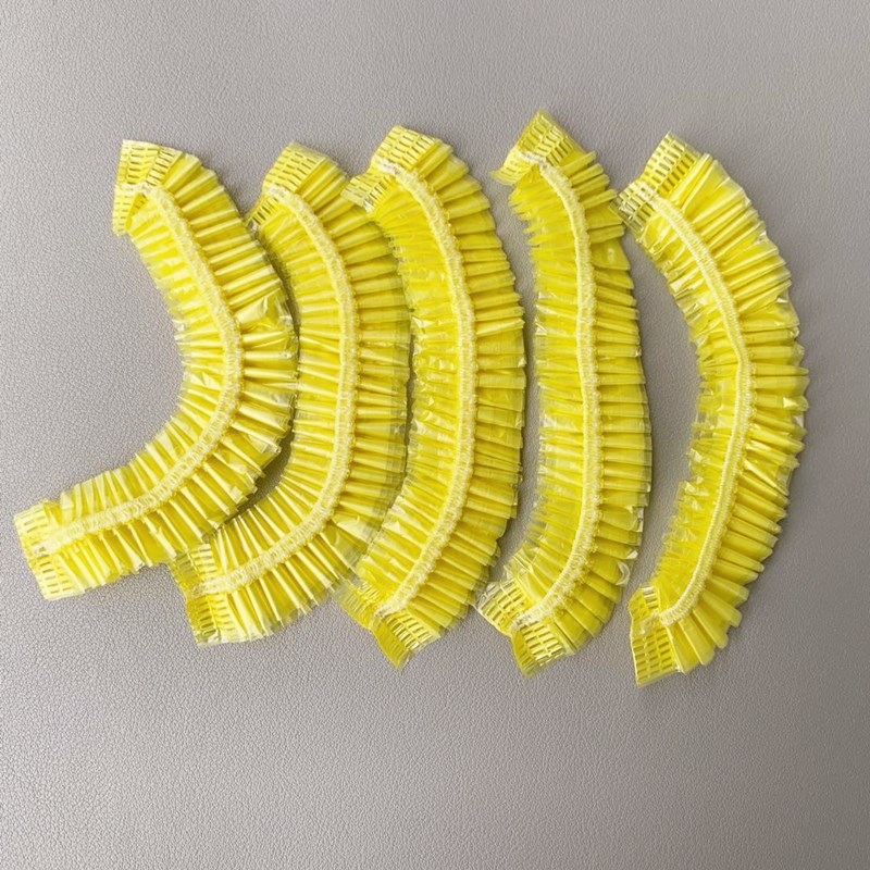 Spot wholesale disposable PE plastic shower cap shower strip thickened waterproof shower cap hair hair hair treatment cap