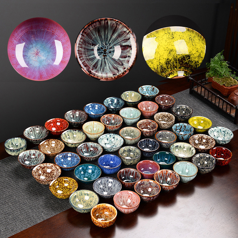 Чашка для кунг-фу, с волосами кролика, дегустационная, чайный держатель, чаша Bou Li