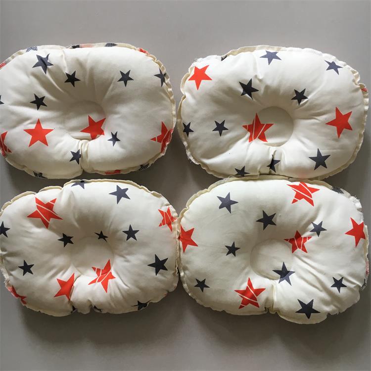 Baby newborn pillow anti-deflection head flat head baby styling pillow