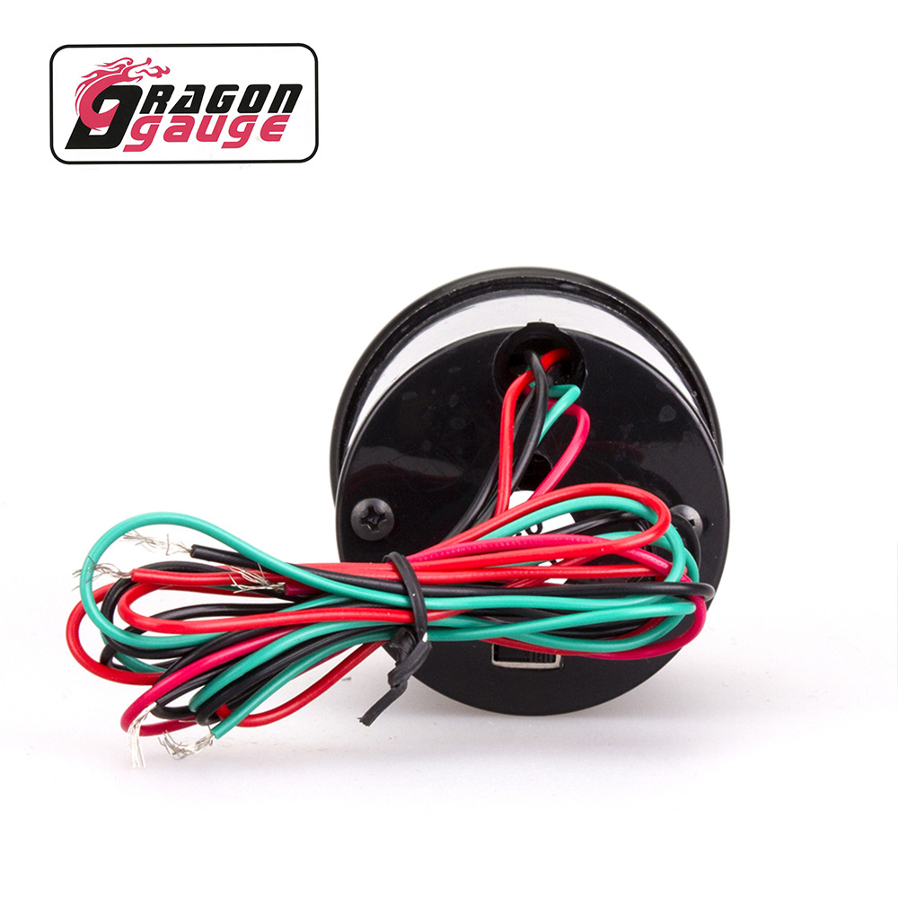 Car modified Instrument 52mm blue light booster water temperature oil temperature oil pressure voltmeter 12v General Instrument