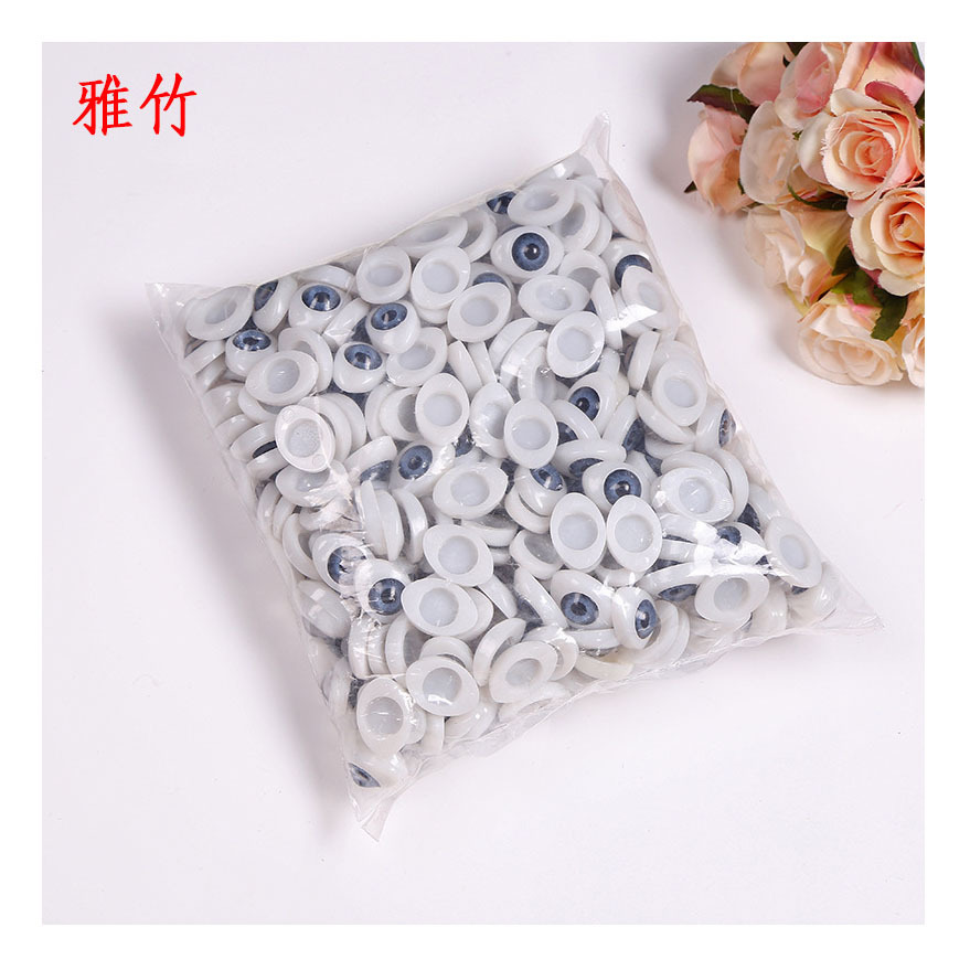 Environmentally Friendly DIY Doll Artificial Big Eyeballs Toy Accessories Doll Animal Big Eyes 3D Clay Doll Eyes Plastic Eyeballs