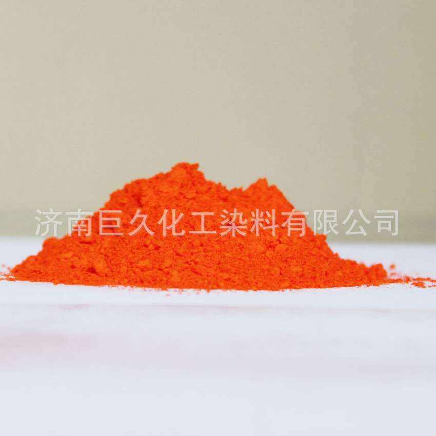 Disperse Fluorescent Orange 2RF Water Soluble Granular Pigment Polyester Textile Dyeing Provide Sample
