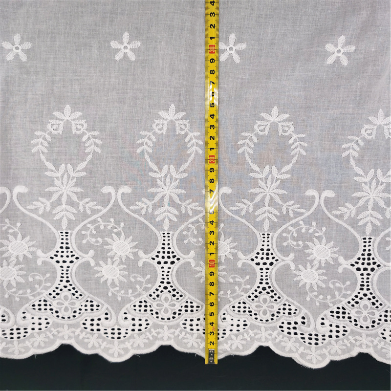 Factory Direct gourd embroidery lace accessories skirt bedding curtain dress fabric cotton lace