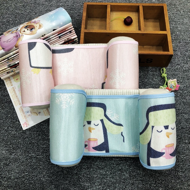 Baby shaping Xingyun baby pillow Ice Silk pillowcase baby pillow newborn anti-deviation head shaping pillow dual-use cool pillow