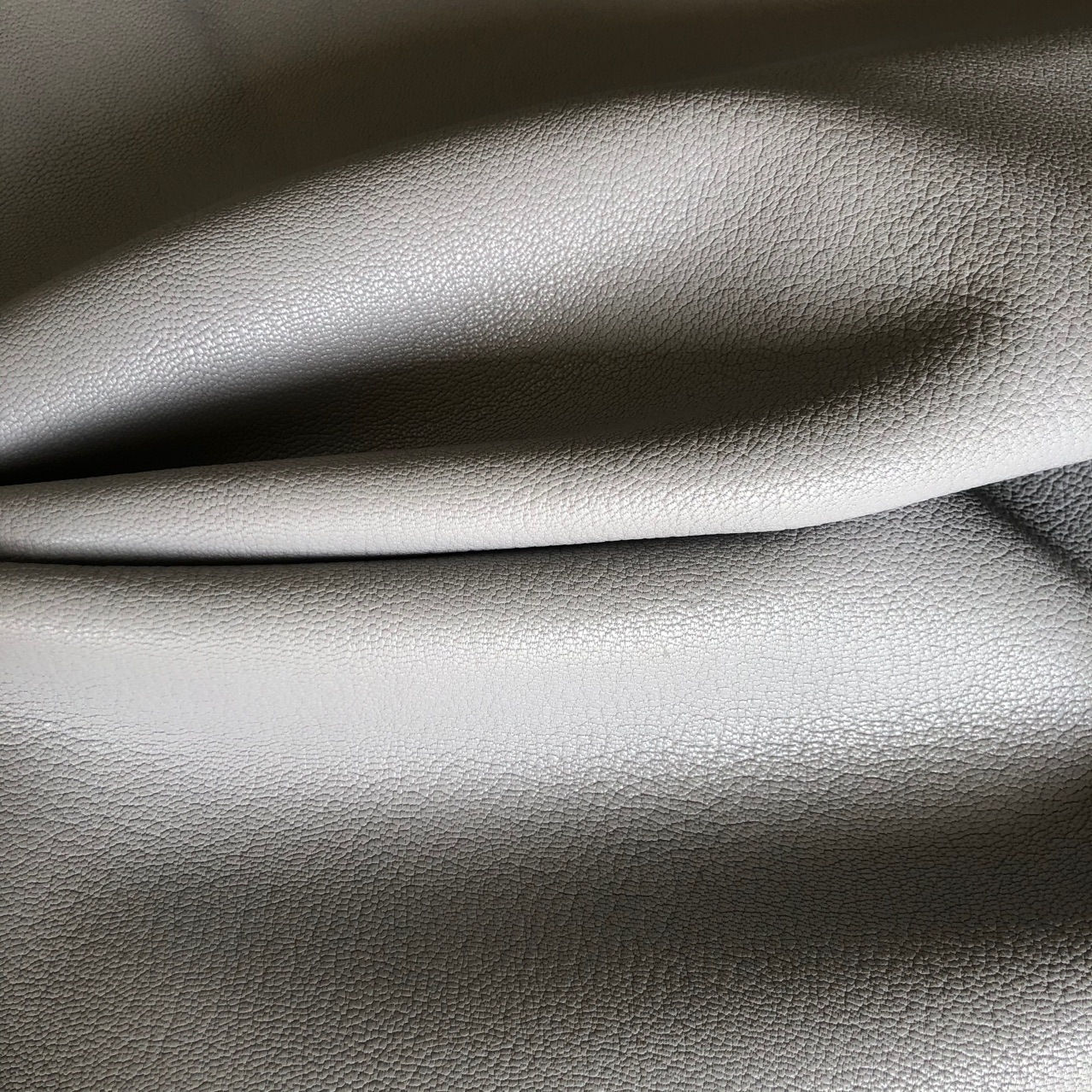 French Sheep Italian Head Layer Goatskin Luggage Shoes Belt Belt Handmade DIY Genuine Leather