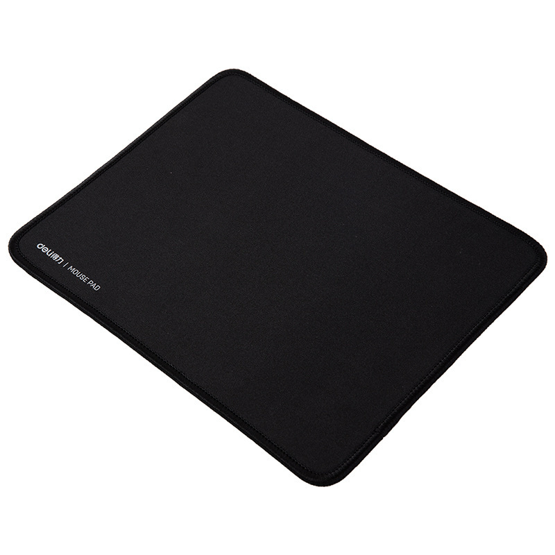 Deli game mouse pad rubber material lock edge design thickened mouse cloth pad accurate positioning non-slip