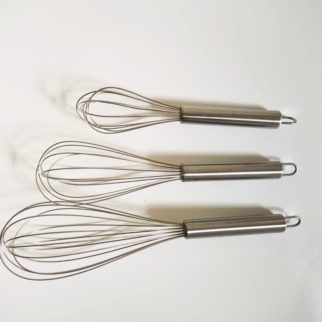 Factory Wholesale Manual Small Stainless Steel Egg Beater Household Egg Blender Cake Cream Baking Gadget