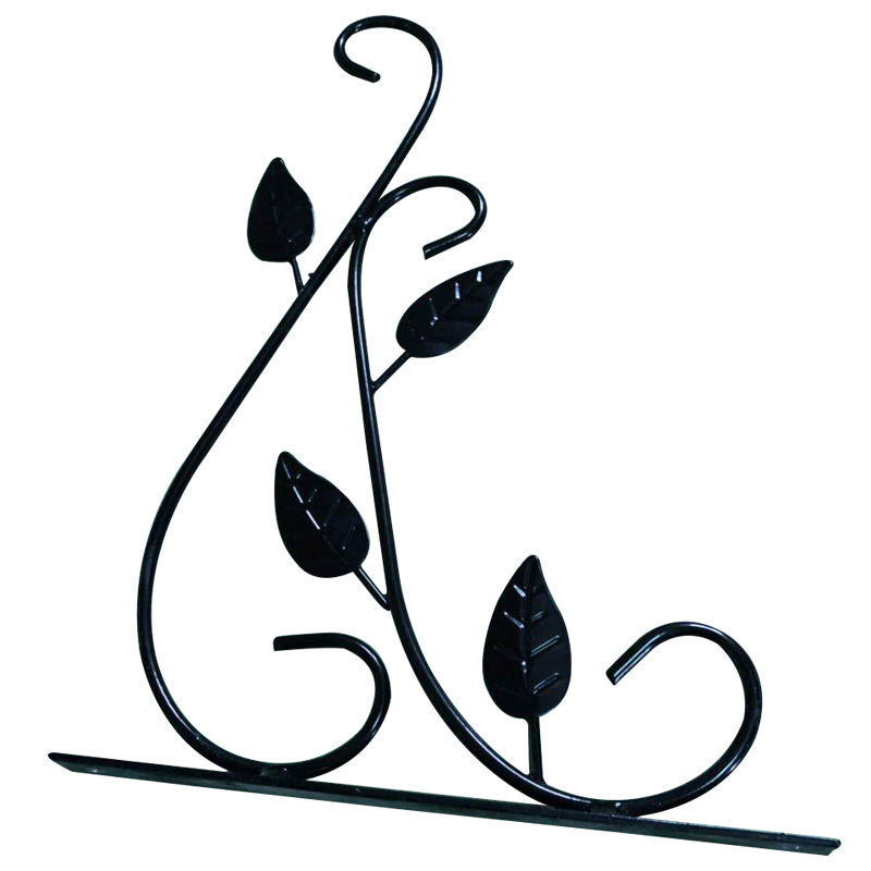 Оптовая продажа, настенная кованая цветочная корзина, декоративная подвесная корзина