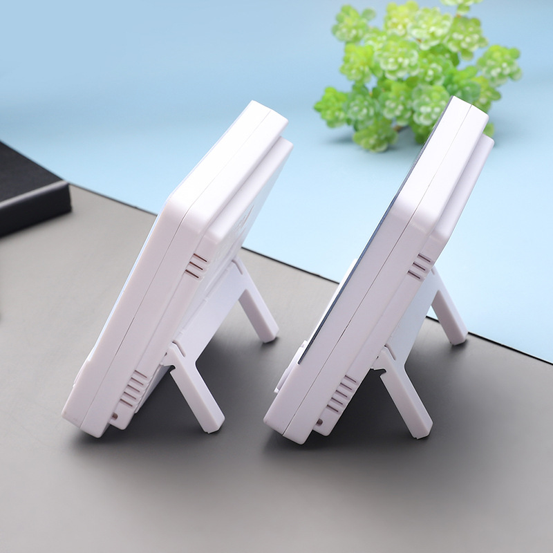 HTC-1 large screen household high precision indoor electronic temperature hygrometer with electronic alarm clock manufacturers wholesale