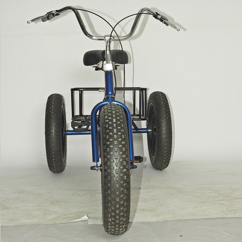 Pedal People's Tricycle, Bicycle, Three-Wheeled Trolley, Adult Transportation, Elderly and Children's Stall, Cargo Sanitation