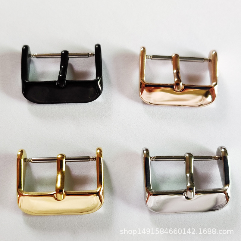 Застежка для часов из нержавеющей стали 316L, аксессуары для часов, 12 14 16 18 20 22 мм