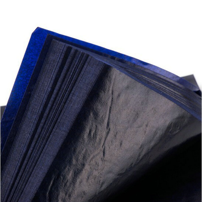Wholesale 2839 carbon paper 48 open double-sided blue carbon paper 48K thin carbon paper 18.5cm * 8.5CM