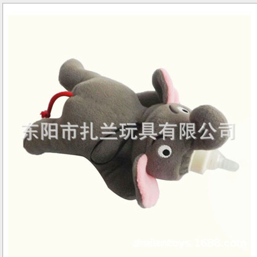 Manufacturer Supplies New Spot Plush Bottle Sets, Animal-Shaped Ducks, Mother and Baby Insulation Products, Feeding Artifacts
