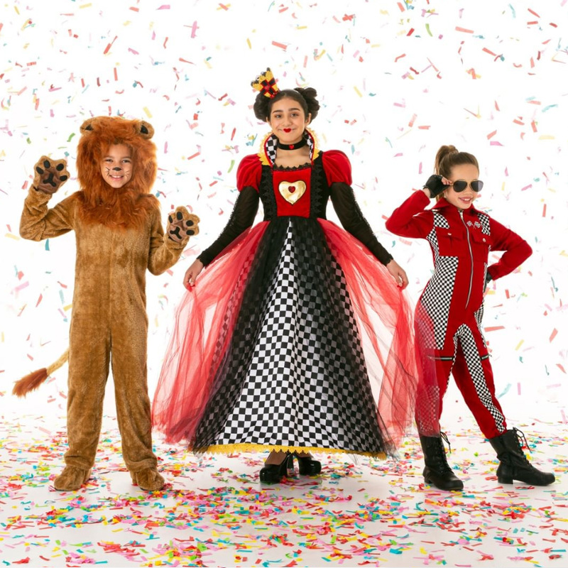 New Girl's Year Dress Princess Dress Children's Pouce Dress Dress Performance Dress Halloween Cross Border Witch Dress