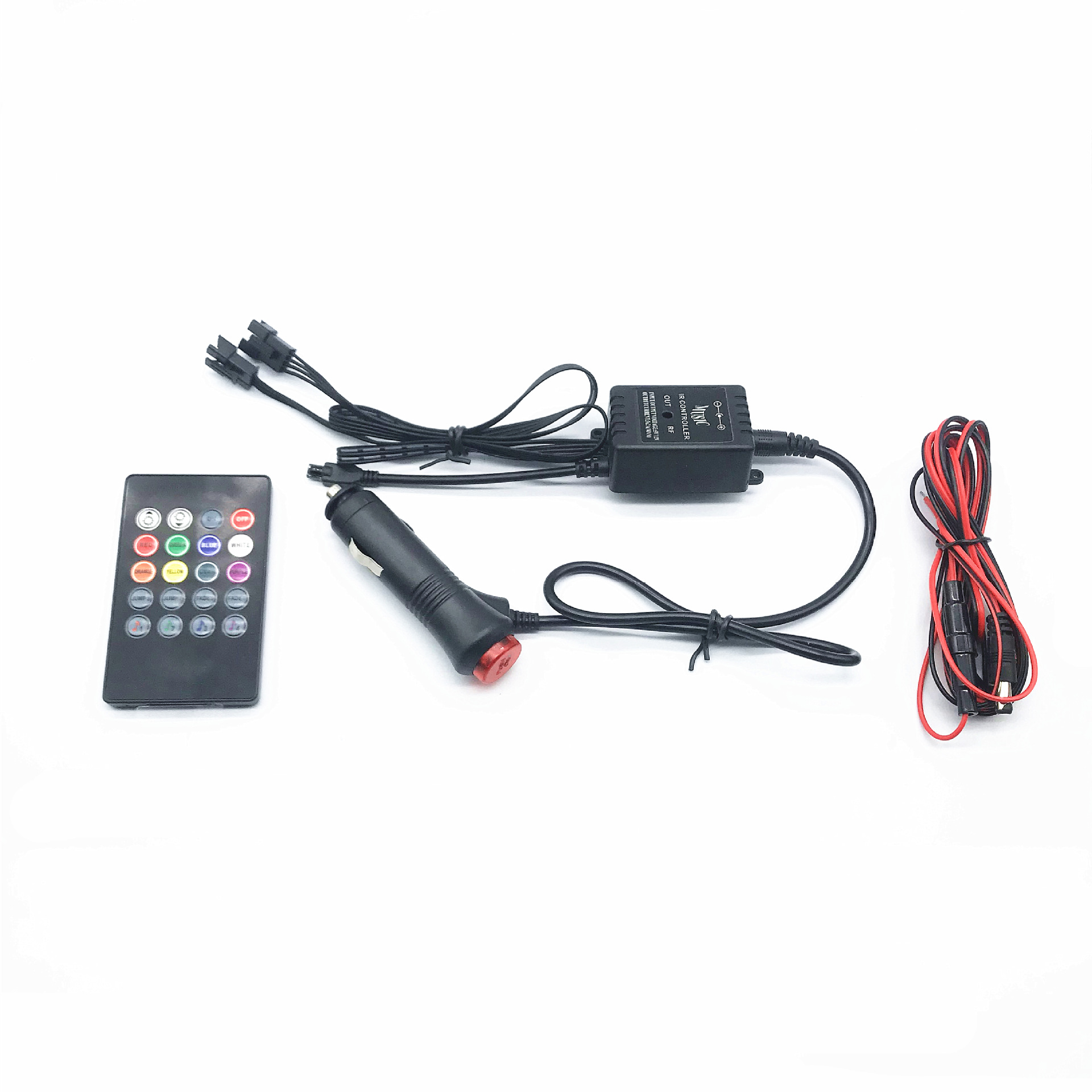 Car chassis light led waterproof 60X90 one drag two chassis voice control atmosphere light chassis horse running light colorful