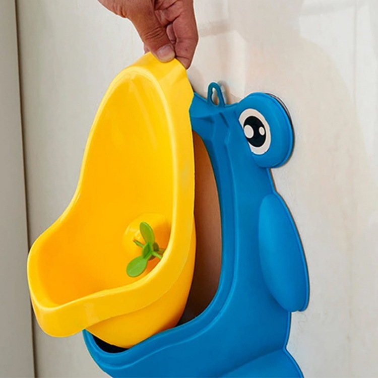 Frog Children's Urinal Plastic Men's Treasure Urinal Wall-mounted Boy's Urinal Pot Urinal Basin Standing Urinal
