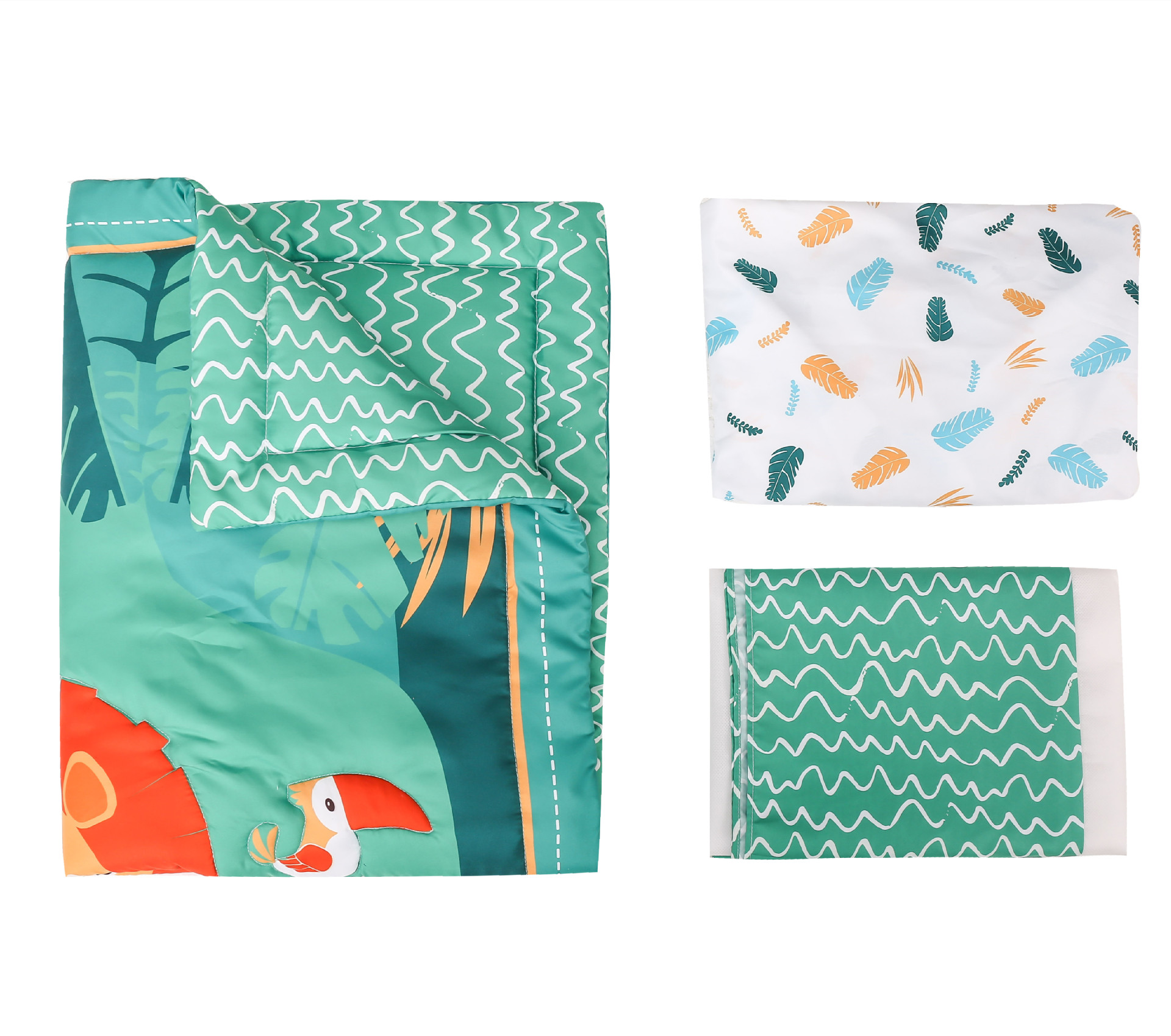 Newborn Children's Bedclothes Bed Skirt Diaper Bag Window Mantle Children's Blanket Baby Bedding 7-Piece Factory