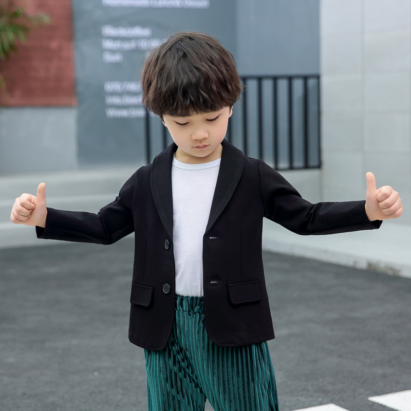 Spring new children's clothing boys' jacket slim Korean style children's small suit boys' handsome baby casual suit
