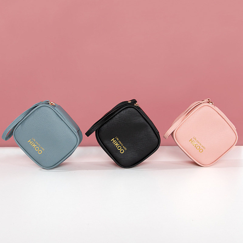 Косметичка для умывания индивидуальный логотип кожаная оксфордская сумка обработка образца на фабрике