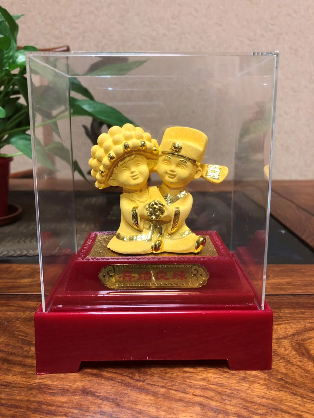 Newlywed Crafts Cashmere Sands Gold Centennial Good Gift Ornaments Creative and Practical Wedding Gold Shop Gift Wholesale