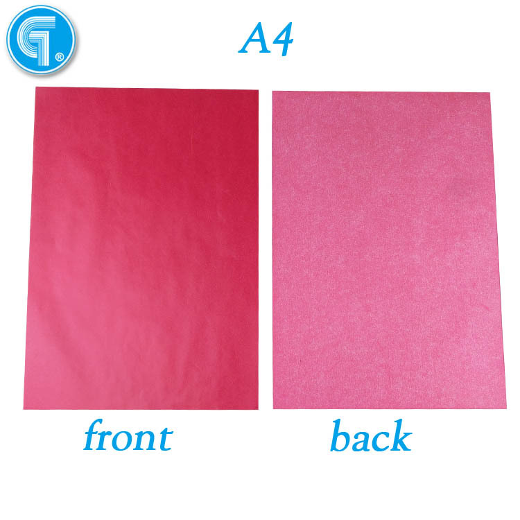 Factory direct supply color tracing graphite carbon paper a4 single-sided white carbon paper with clear handwriting cloth, etc.