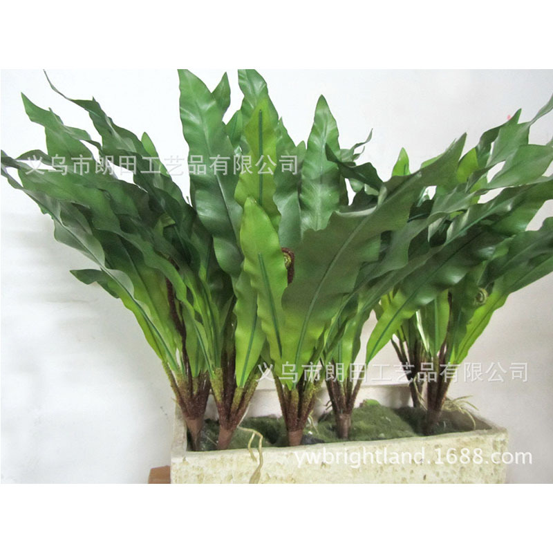 Имитация листьев папоротника, листья германий, имитация растительной стены, горшечные цветочные композиции, материалы, цветочная трава, прямая продажа с завода