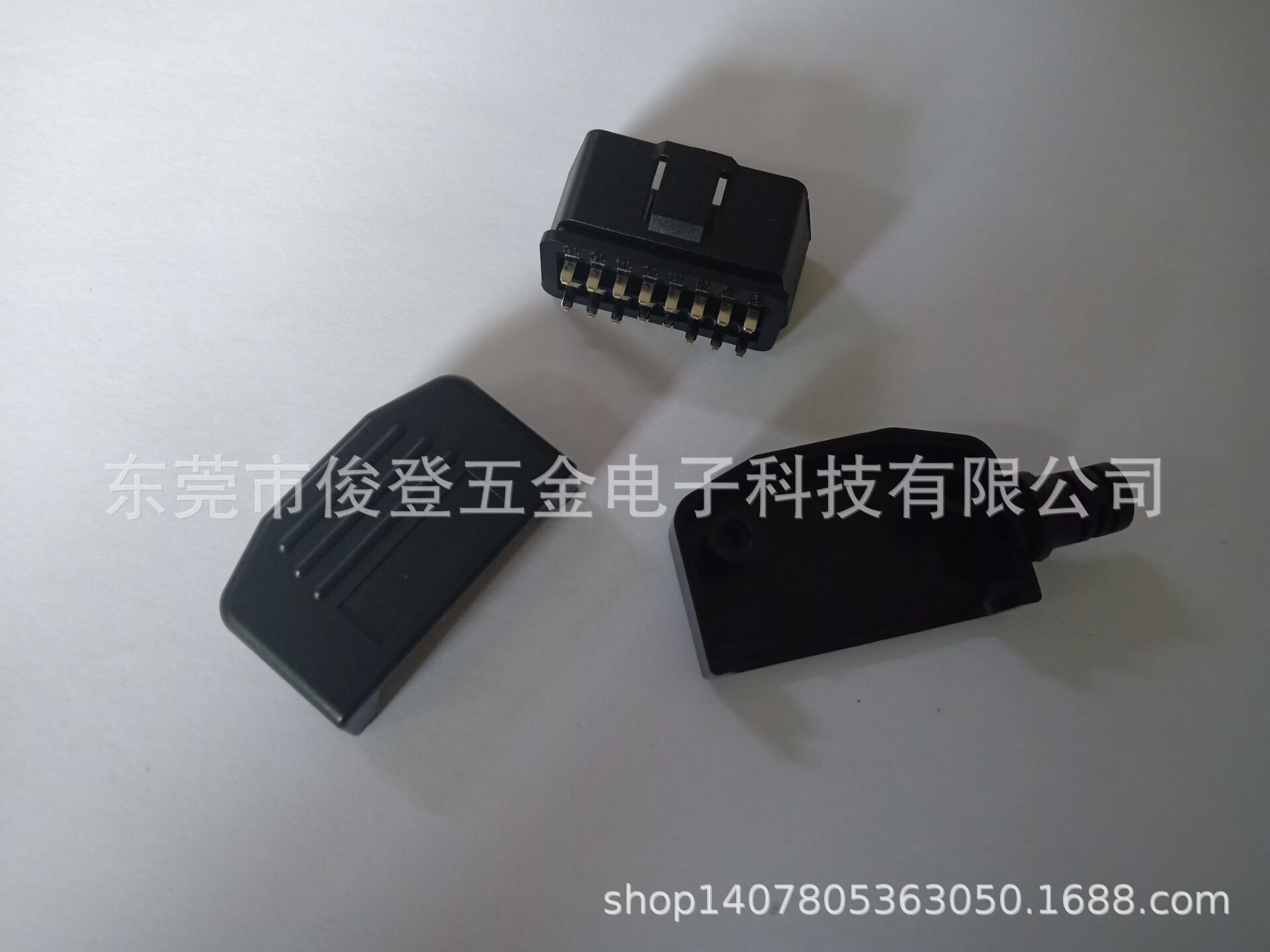 Manufacturer sells OBD2 housing for OBD wiring harness and OBD step-down line