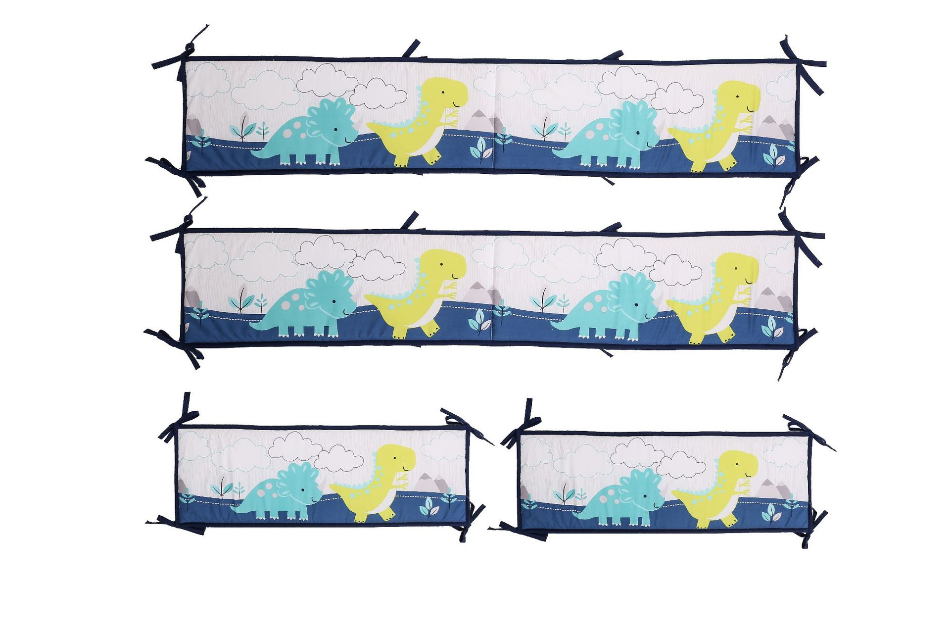 Factory direct newborn set children's quilt bed hat bed skirt diaper bag blanket window curtain bedding 7-piece set