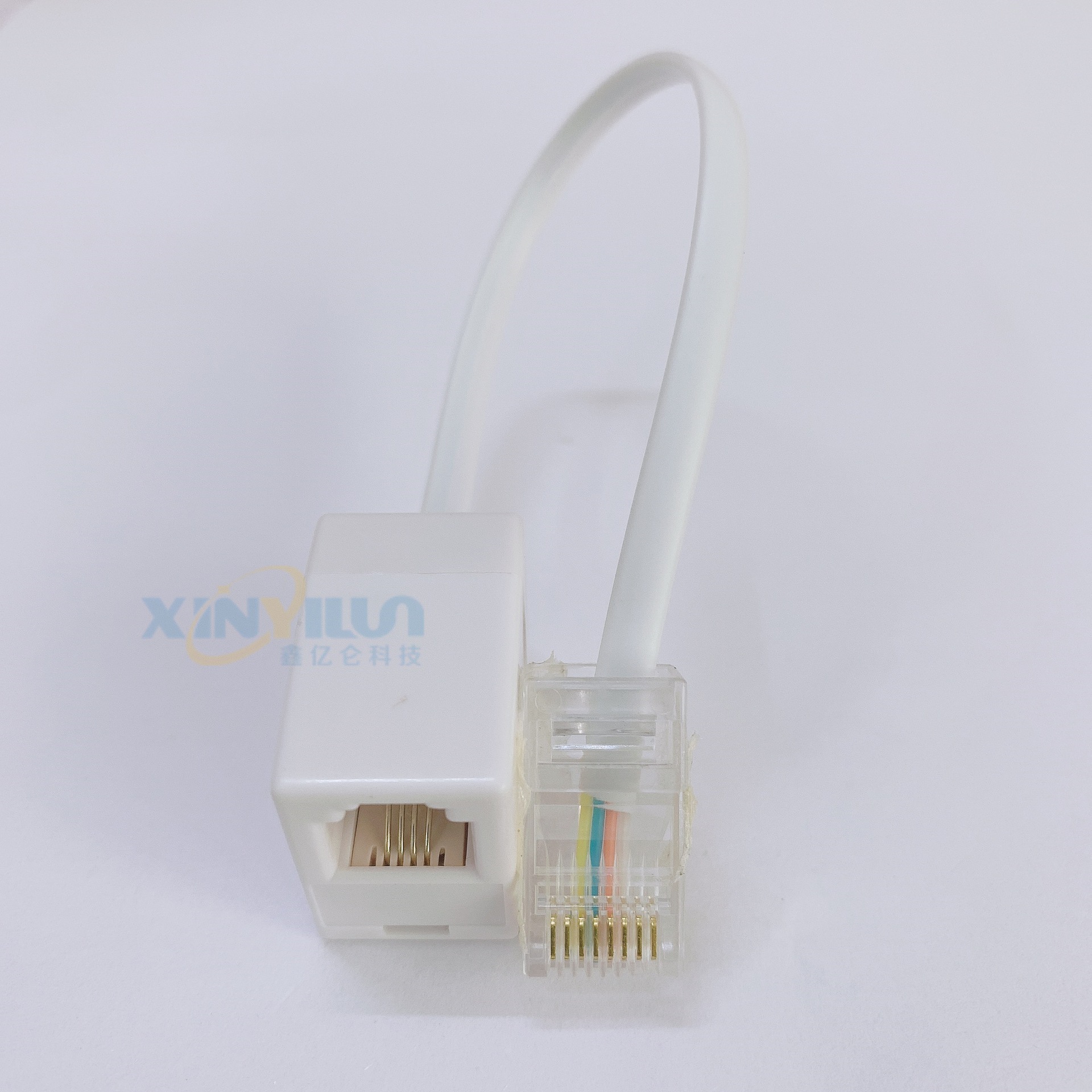 RJ45 to RJ11 network cable to telephone line network to telephone 8P8C to 6P4C telephone adapter