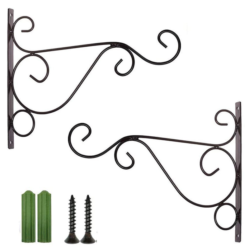 Nordic Wall Hanging Flower Rack Balcony Garden Hanging Flower Rack Hanging Small Electric Light European and American Home Amazon Cross-Border