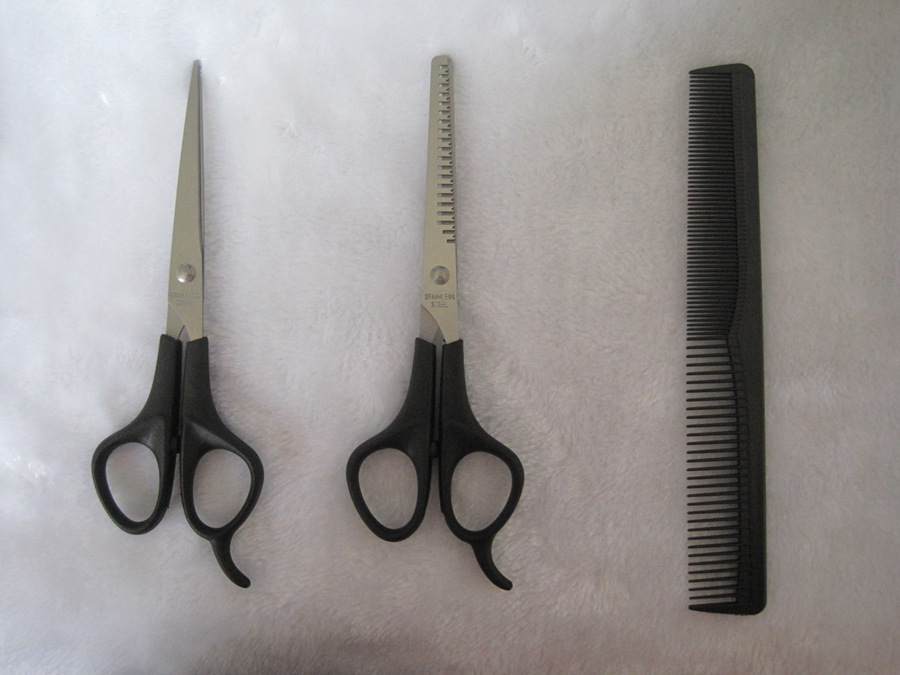 Children's Hair Cutting Baby Barber scissors suit hairdressing scissors thin tooth scissors flat scissors tool pet hairdressing three-piece set