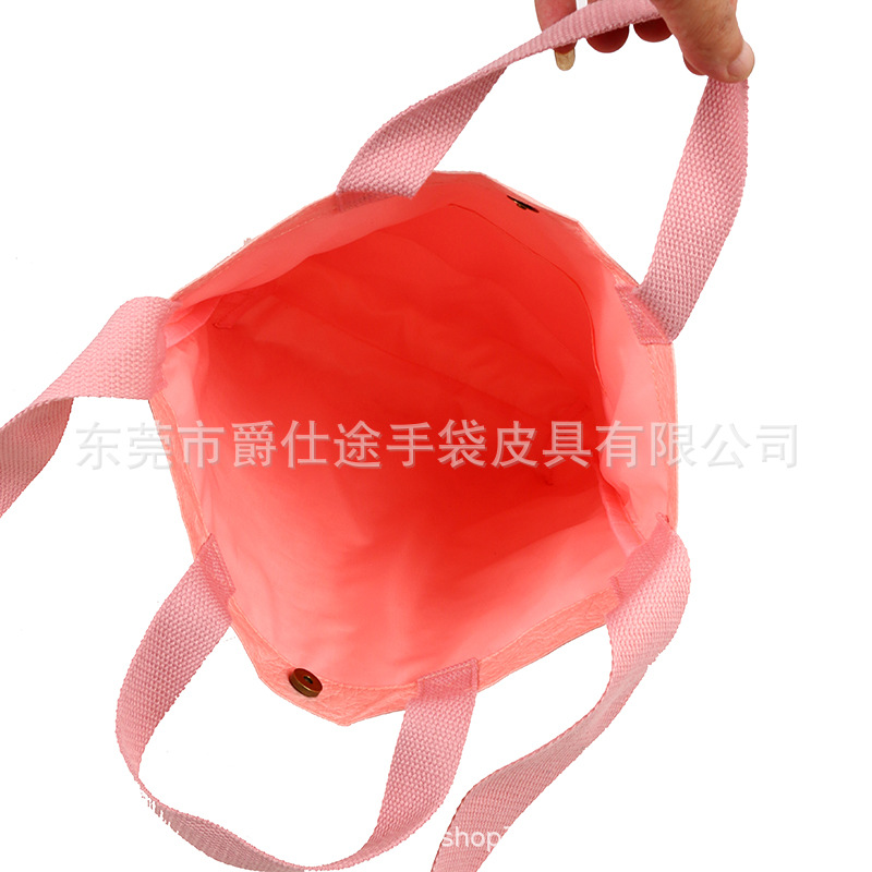 New Dupont Paper Women's Shoulder Bag Pink Eco-Friendly Tyvek Crossbody Bag Ultra-Light Wear-Resistant Dupont Paper Bag