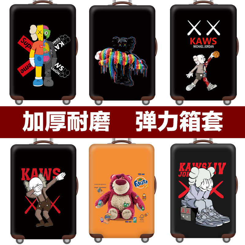 Эластичный чехол для чемодана, пылезащитный, 18/20/24/28/30 дюймов, прочный