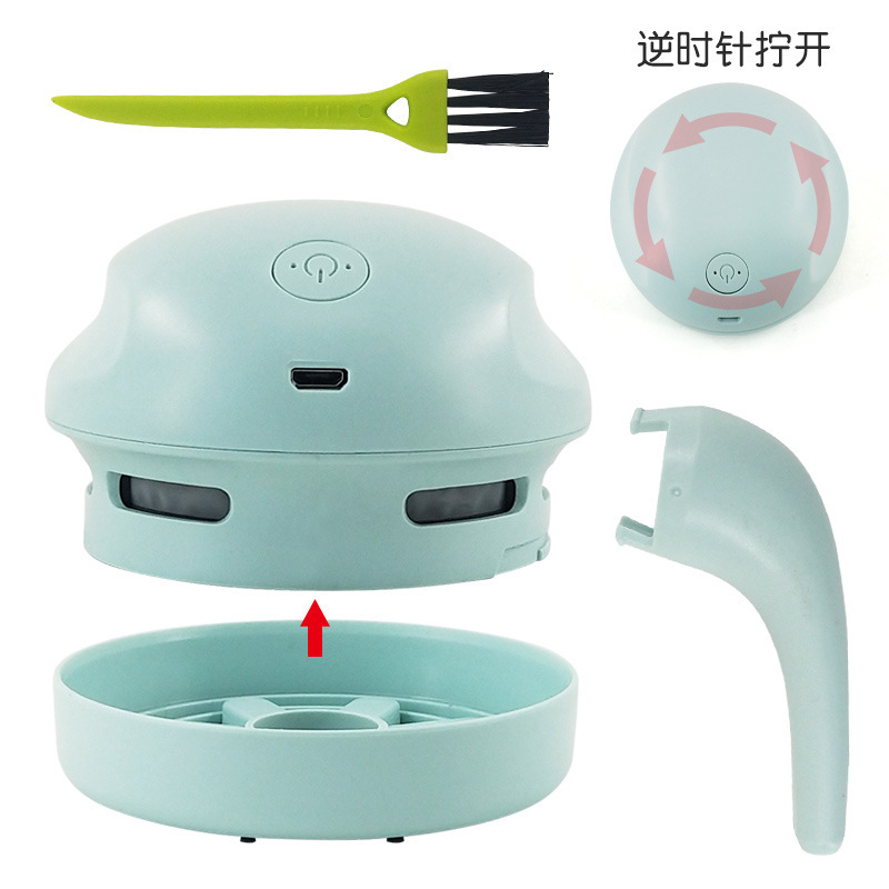 Creative new desktop vacuum cleaner USB charging office keyboard handheld cleaner portable mini wireless