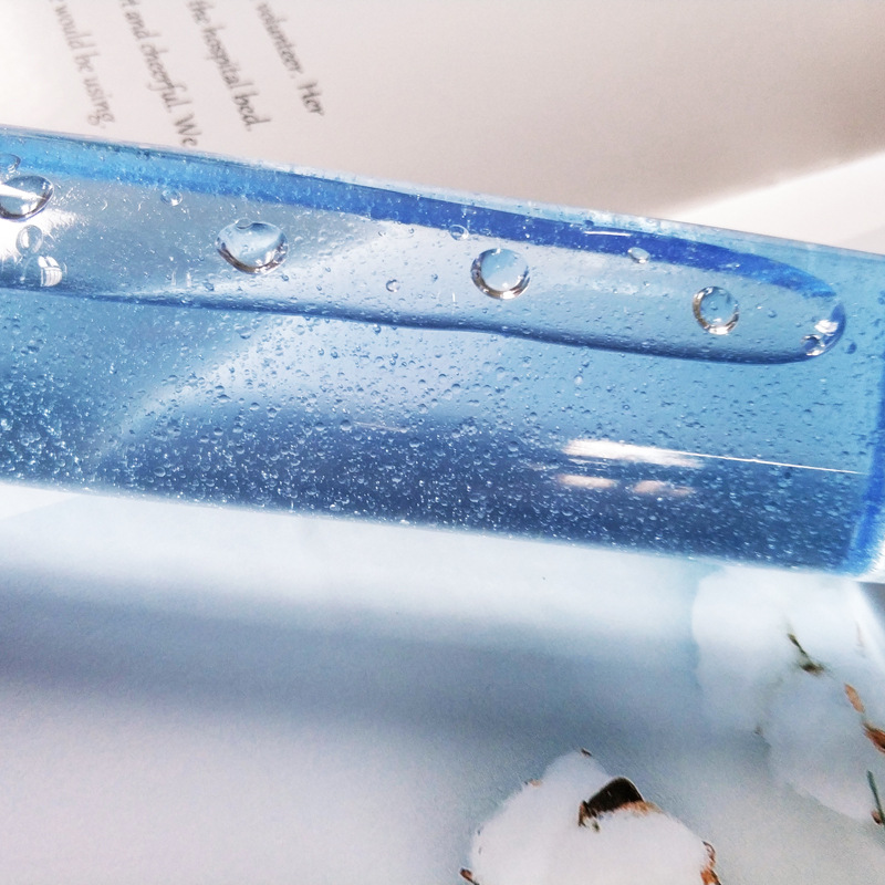 Contact Customer Service before Taking a Shooting Blue Copper Good Morning Skin Refreshing Water Sparkling Water Cosmetics Small Batch Registration Wholesale Manufacturer