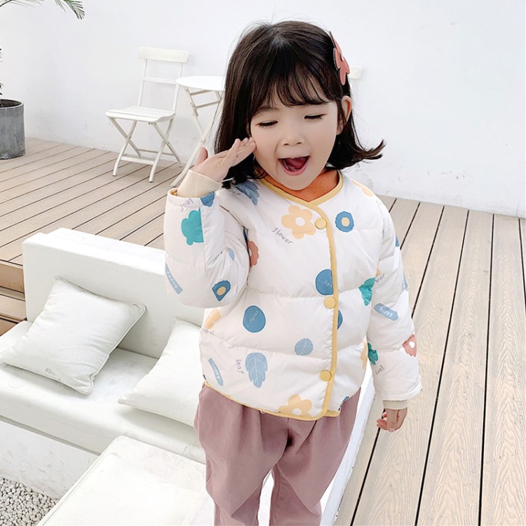 Детский пуховик 2020 новый поступление для детей средней и маленькой комплекции зимний стиль