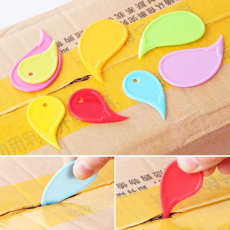 Mini Portable Plastic Box Opener Unboxing Knife Cutting Tape Paper Cutter Express Package Unpacking Device Factory Direct Sale