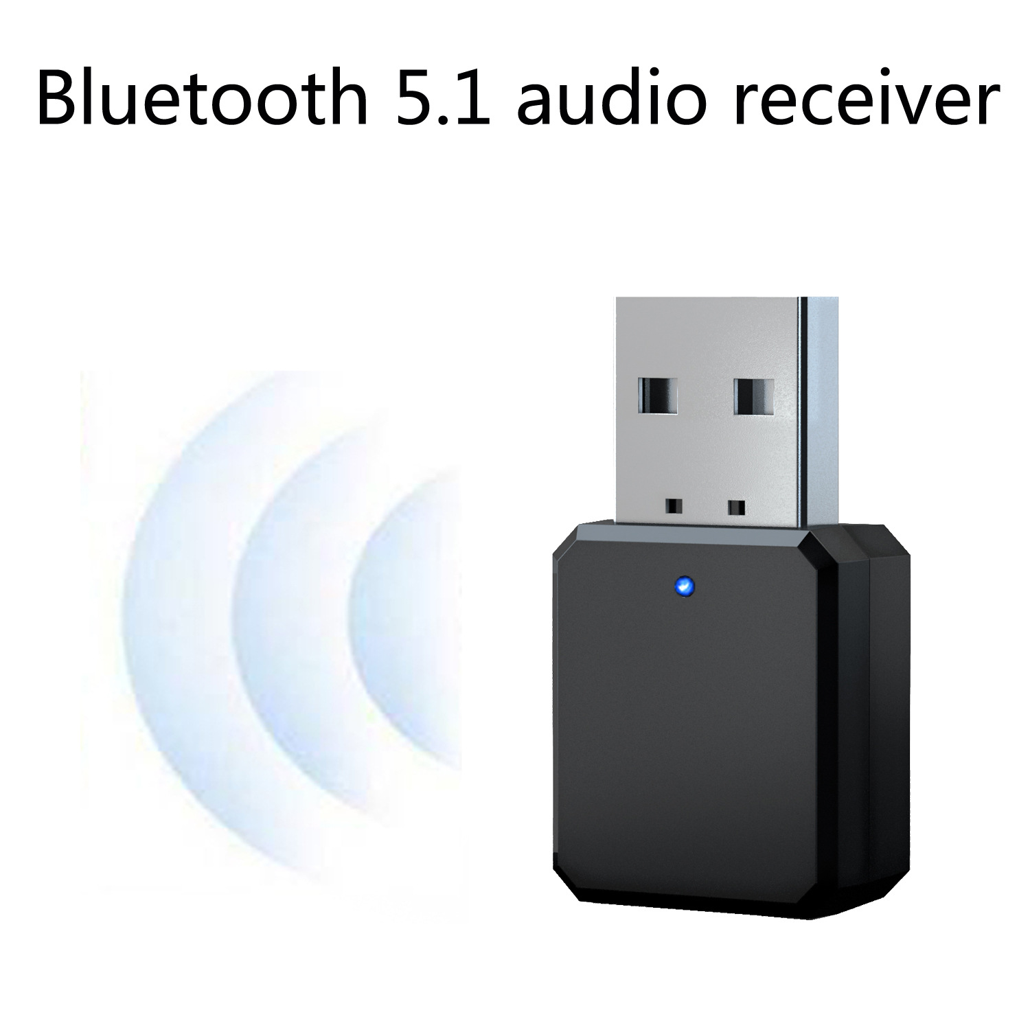 kn318 Bluetooth audio receiver dual output AUX USB Stereo car hands-free call factory direct sales