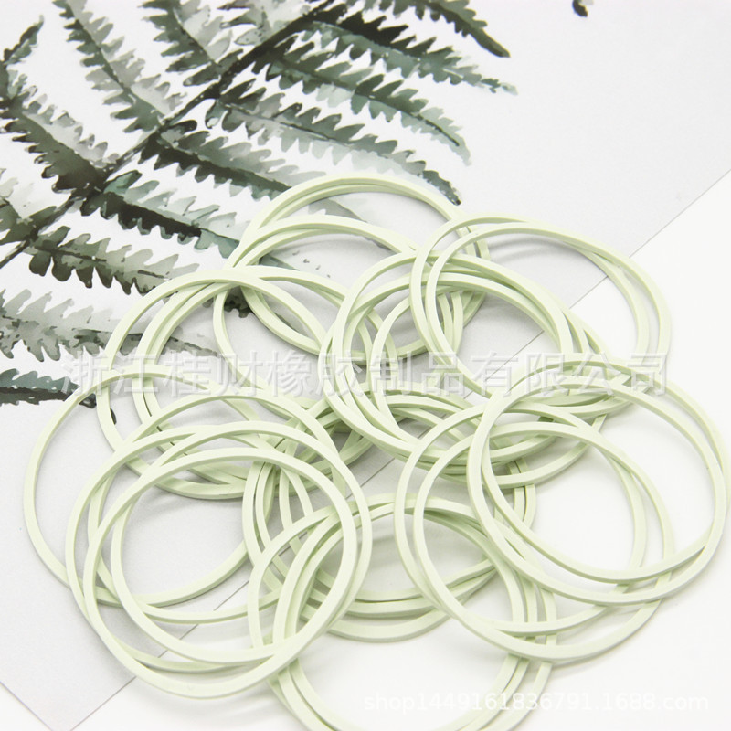 Guizai 38X1.5AA White Rubber Band Rubber Ring Cowhide Band Spot Factory Direct