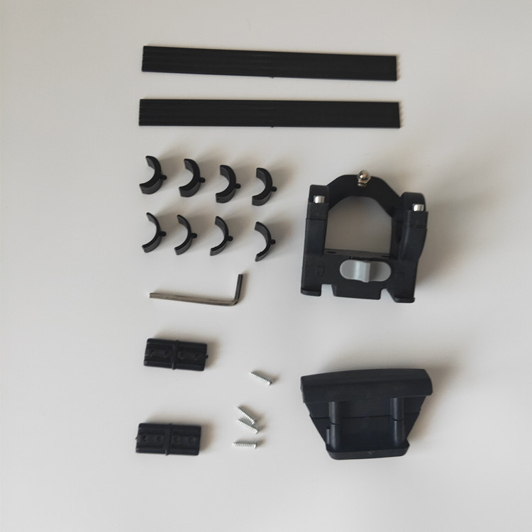 Mountain bike basket plastic parts export basket special lock quick release full set factory direct sales