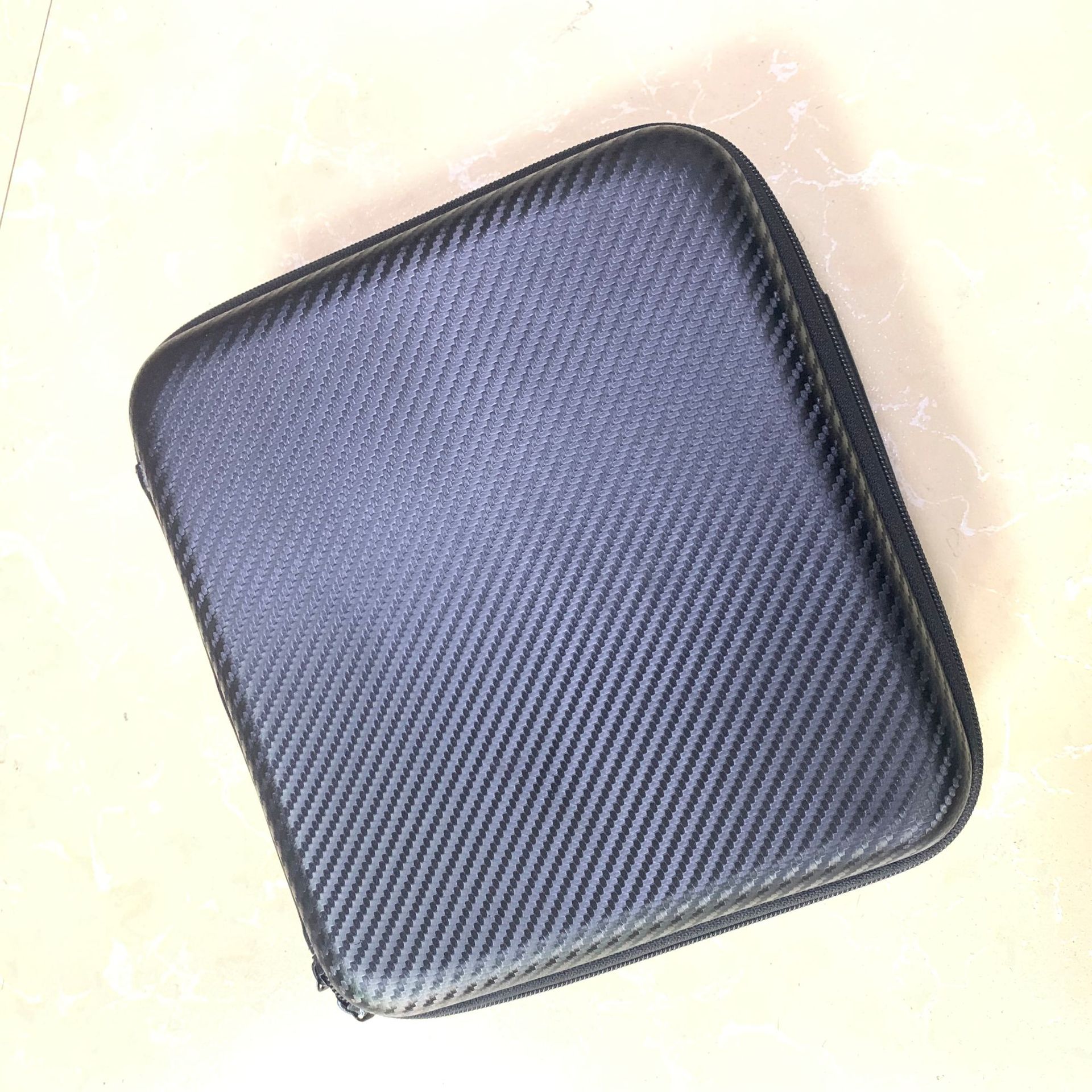 Leather EVA large capacity lightweight anti-pressure waterproof fascial gun packing box storage bag advertising gift factory customization