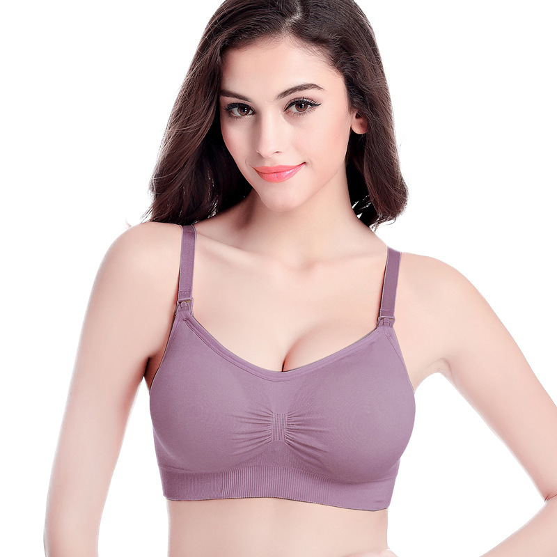 Pregnant women seamless bra wireless plus size nursing bra nursing push up underwear
