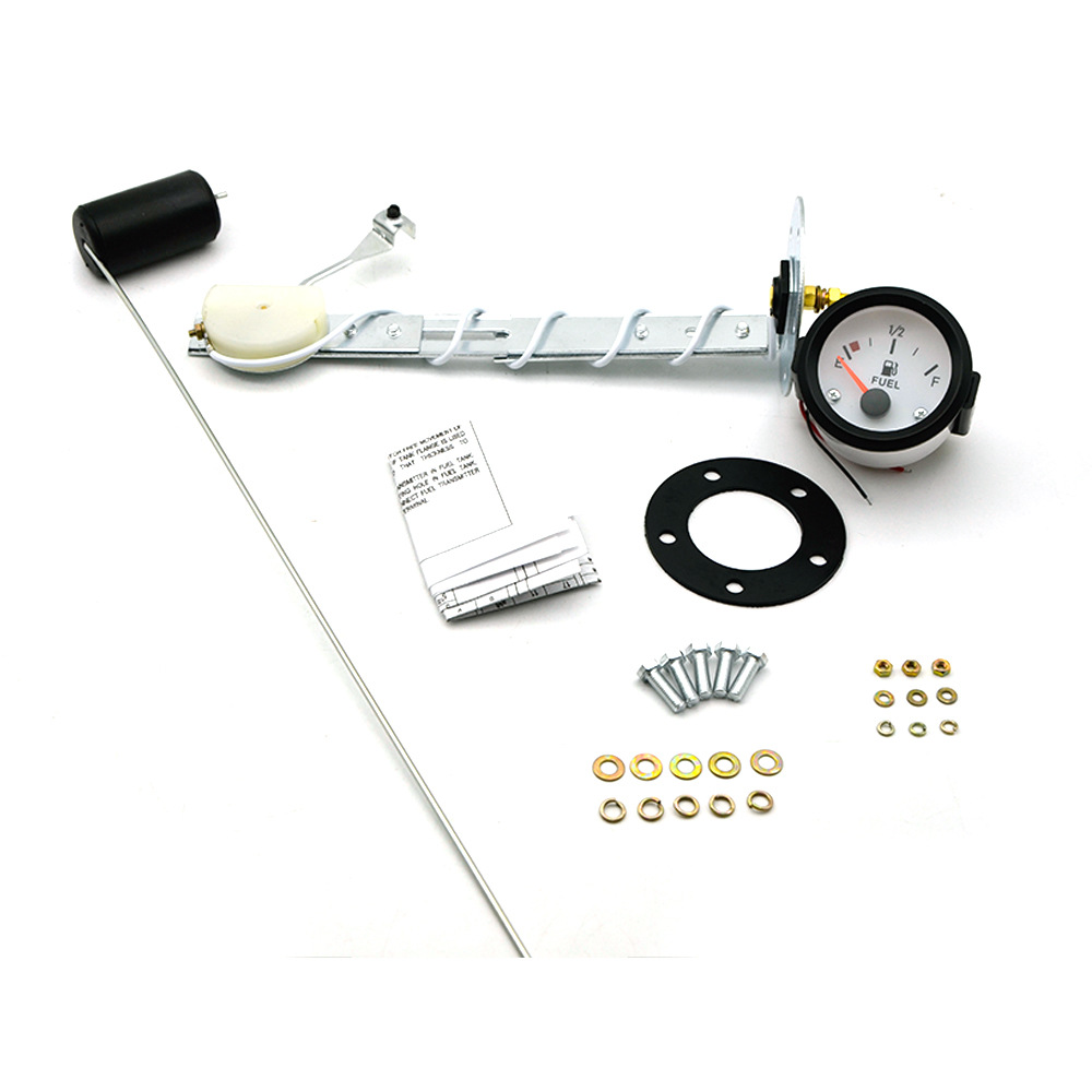 Горячая распродажа 2-дюймовый 52MM белый указатель масла с поплавком автомобильный прибор модифицированный
